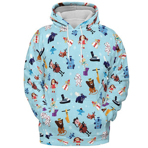 All-over Print Hoodie - ECHATW9R -  - 2