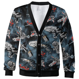 Ultimate Space Fleet Cardigan