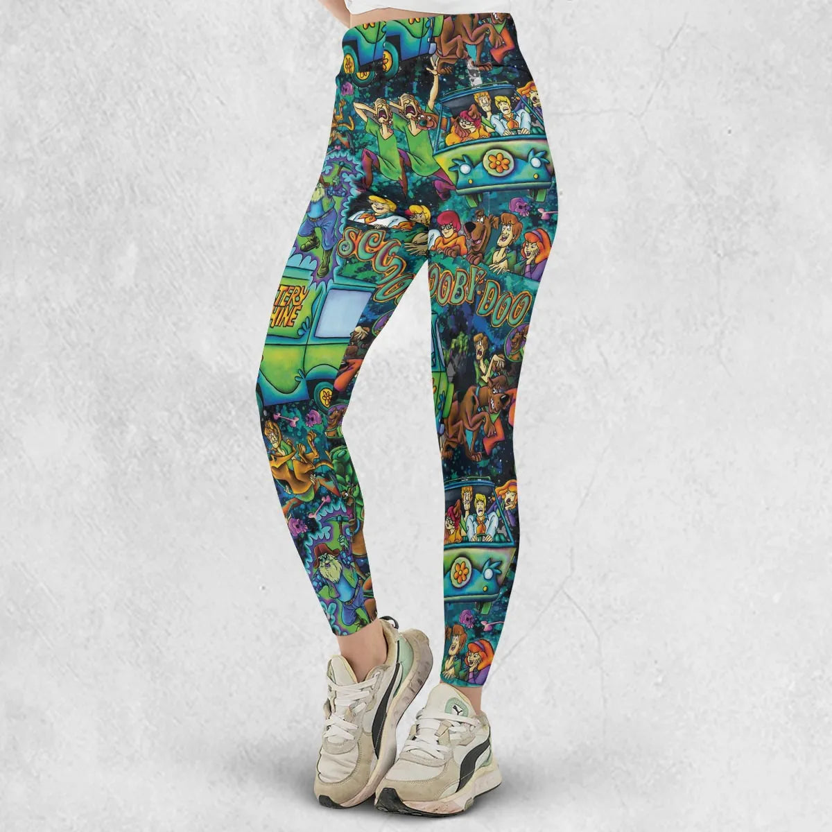 Monsters Mayhem and The Mystery Machine Scooby Doo Legging