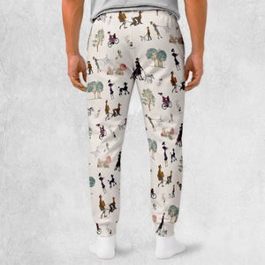 Dog Walking Look Alikes 101 Dalmations Sweatpants