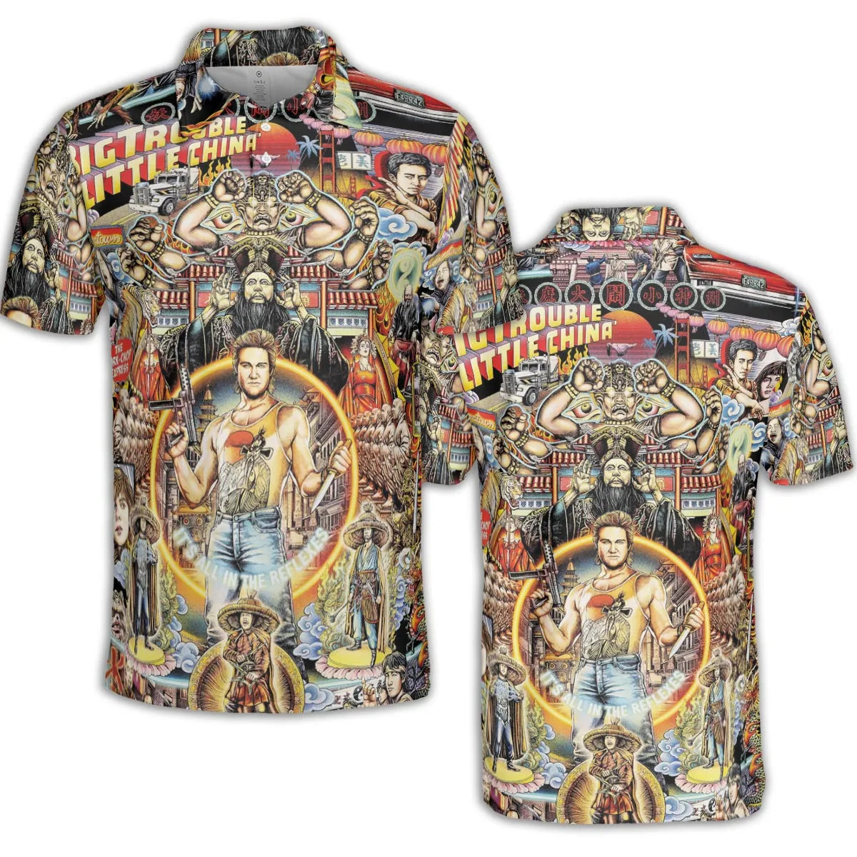 Big Trouble in Little China AOP Men/Women Polo Shirt