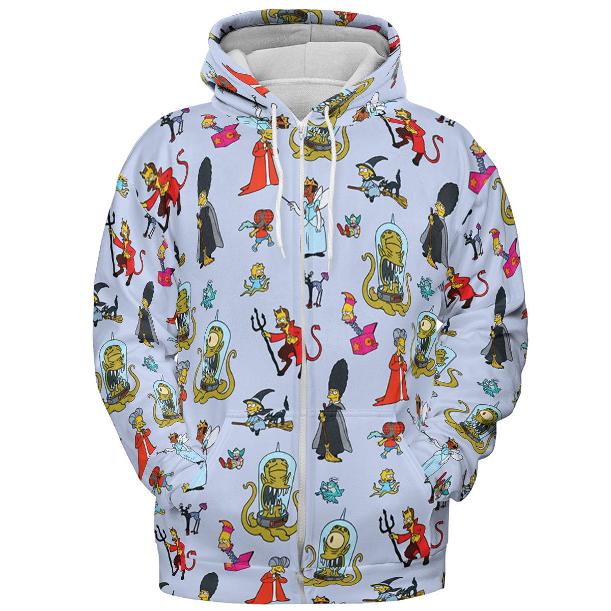 Halloween Costume The Simpsons All-over Print Hoodie
