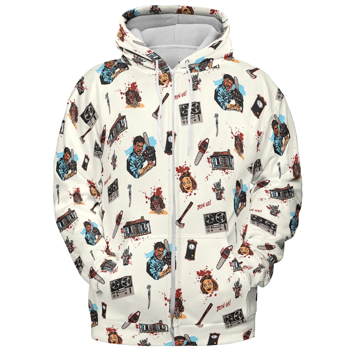 Supernatural Horror Evil Dead Halloween All-over Print Hoodie