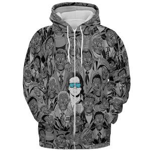 Obey Consume They Live All-over Print Hoodie