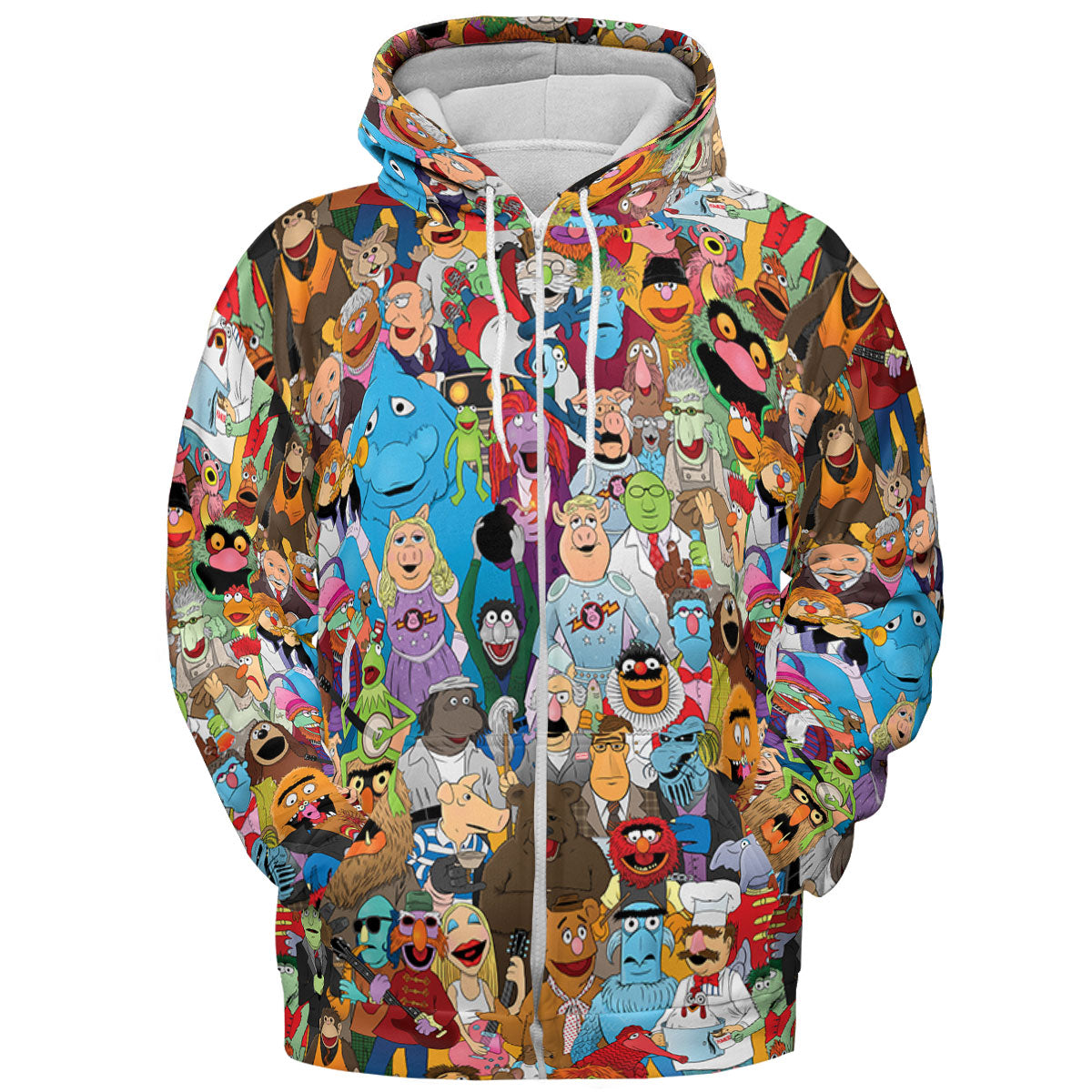 The Great Muppet Jubilee The Muppet All-over Print Hoodie