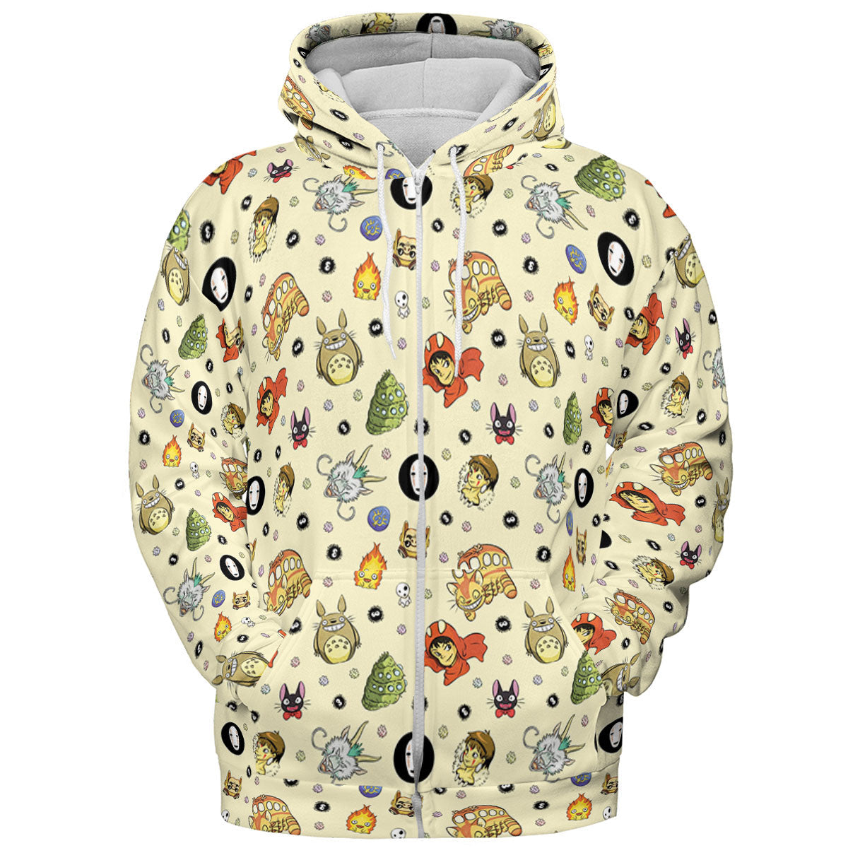 Ghiblipalooza Ghibli Themed All-over Print Hoodie