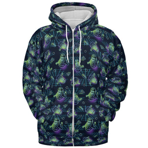 The Real Ghostbusters Slimer Classics Retro All-over Print Hoodie