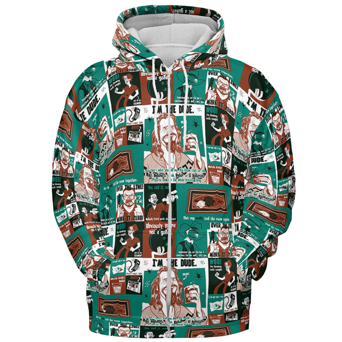 I'm The Dude The Big Lebowski All-over Print Hoodie