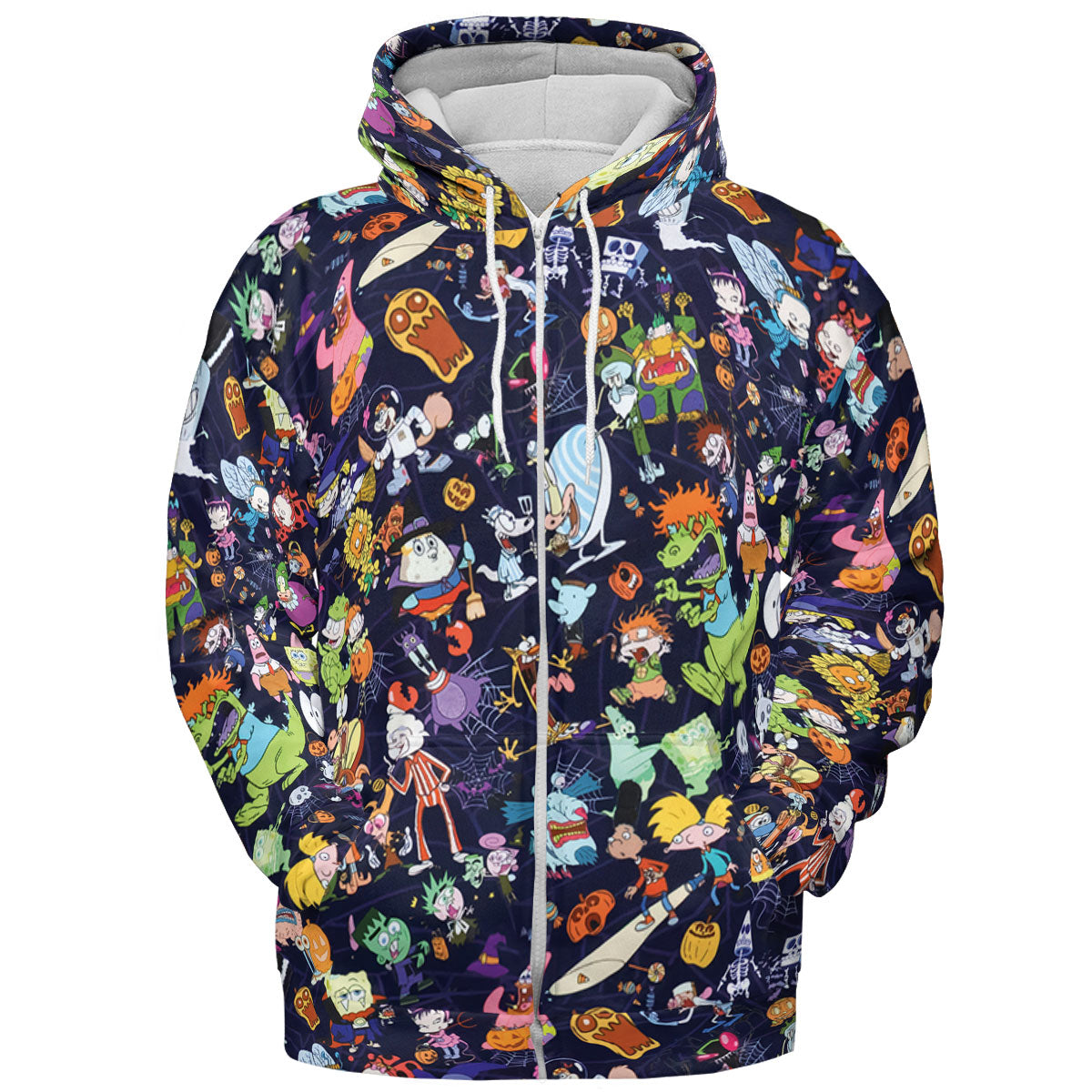 Nickelodeon Halloween Party All-over Print Hoodie