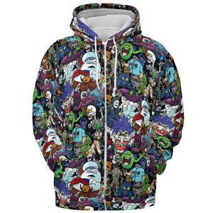I Ain't Afraid Of No Ghosts All-over Print Hoodie