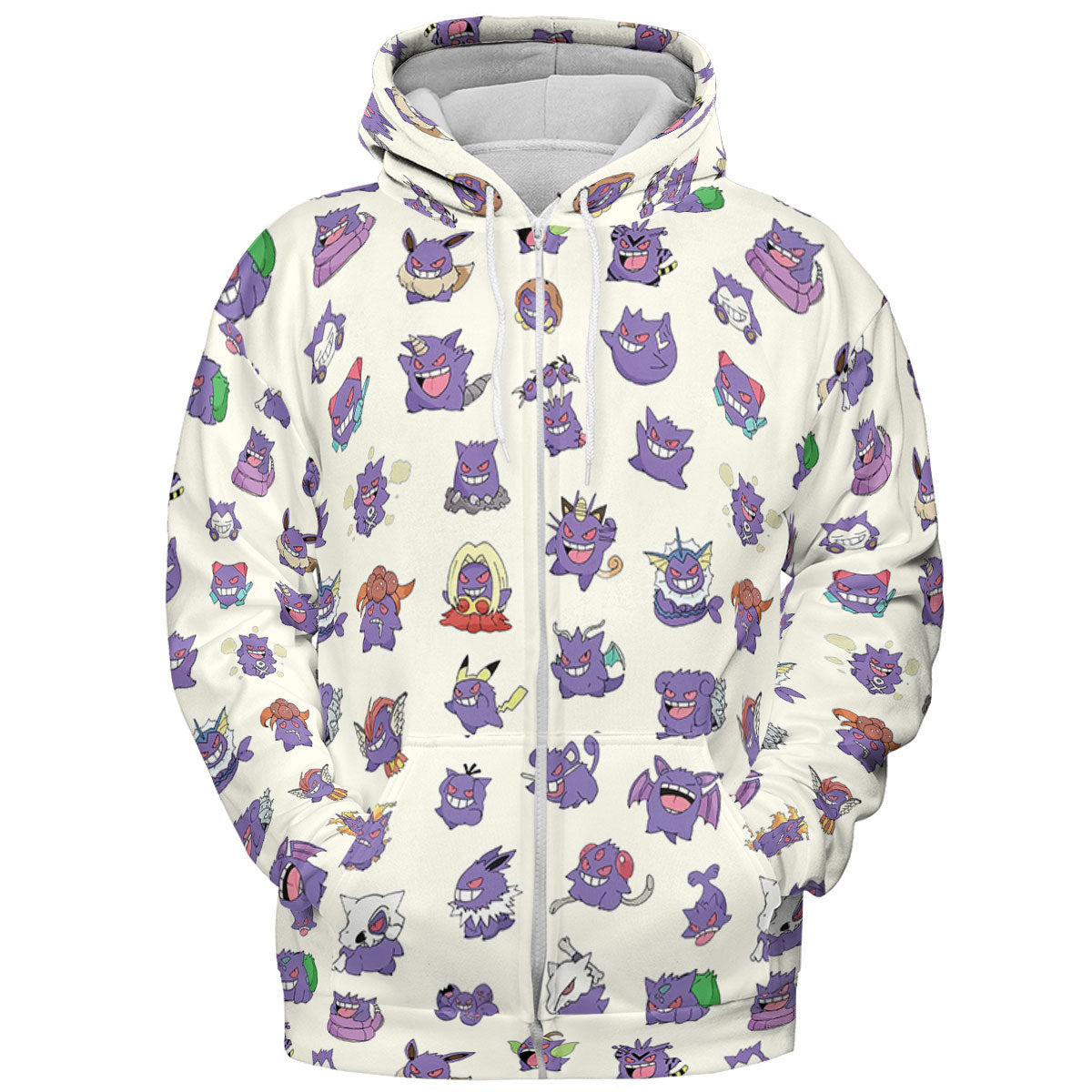 Gengar Cosplay Pokemon All-over Print Hoodie