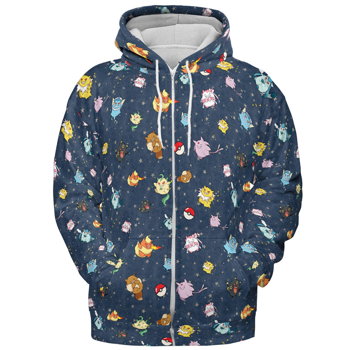Gengar as Eevee The Eeveelutions Pokemon All-over Print Hoodie