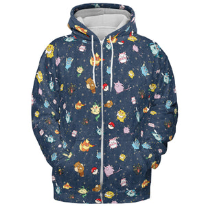 Gengar as Eevee The Eeveelutions Pokemon All-over Print Hoodie
