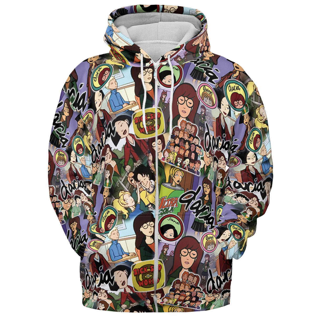 Sick Sad World Daria All-over Print Hoodie