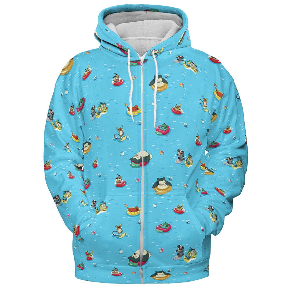 Pokemon Sunny Days Sea Swim All-over Print Hoodie