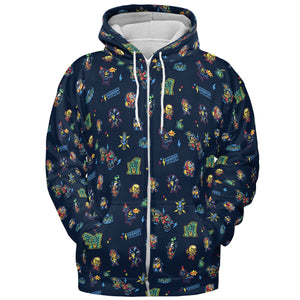 Masters Of The Universe Funny Pattern All-over Print Hoodie