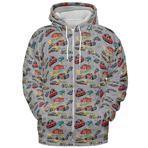Hot Wheels Classic Car All-over Print Hoodie