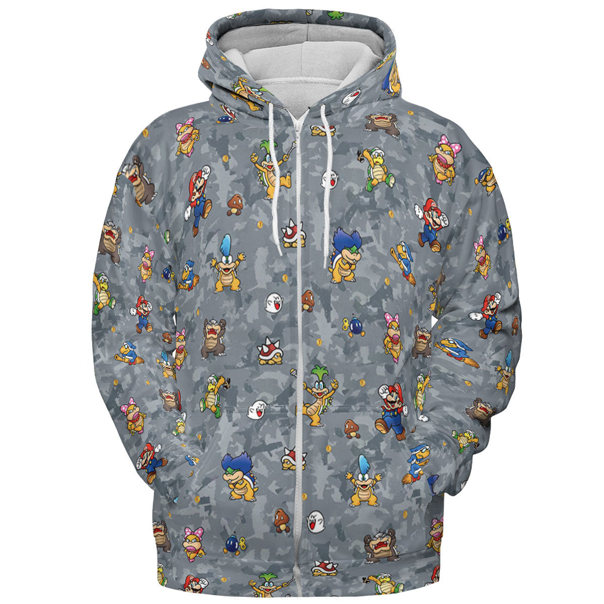 Super Mario Nintendo Video Game All-over Print Hoodie