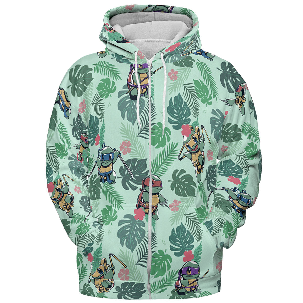 Teenage Mutant Ninja Squirtle All-over Print Hoodie