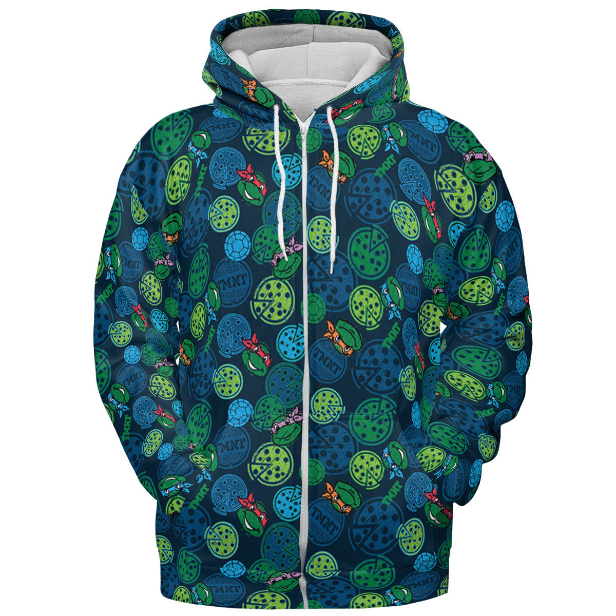 Teenage Mutant Ninja Turtles Pizza All-over Print Hoodie