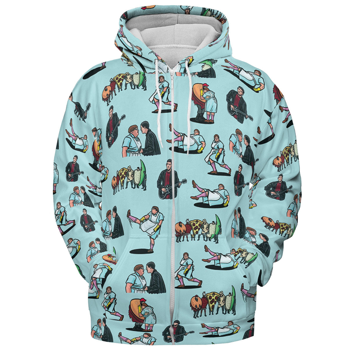 Lunch Lady Land SNL All-over Print Hoodie