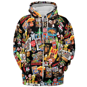 80's Kids Starter Pack All-over Print Hoodie