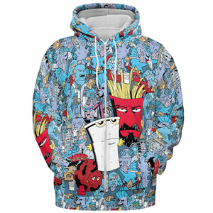 Aqua Teen Hunger Force All-over Print Hoodie