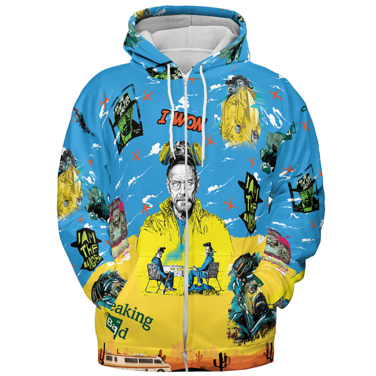 Cooking Meth Breaking Bad All-over Print Hoodie
