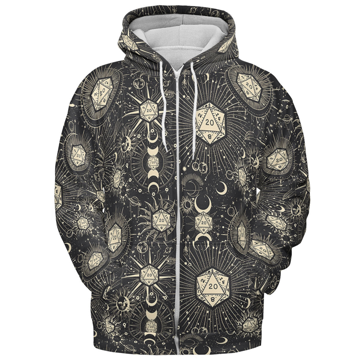 Diceyverse Dice RPG DND All-over Print Hoodie