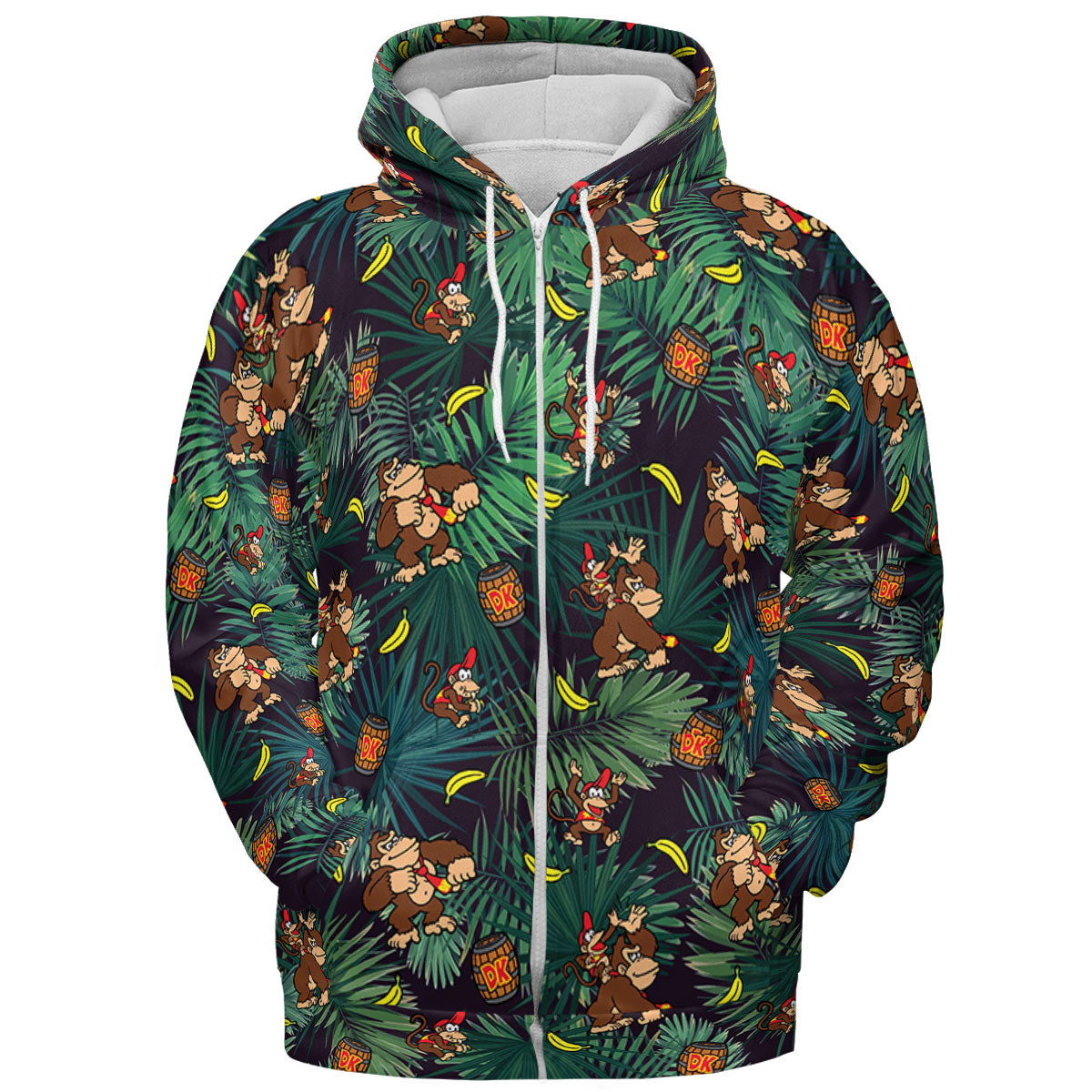 Donkey Kong Nintendo Video Games All-over Print Hoodie