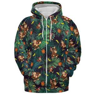 Donkey Kong Nintendo Video Games All-over Print Hoodie