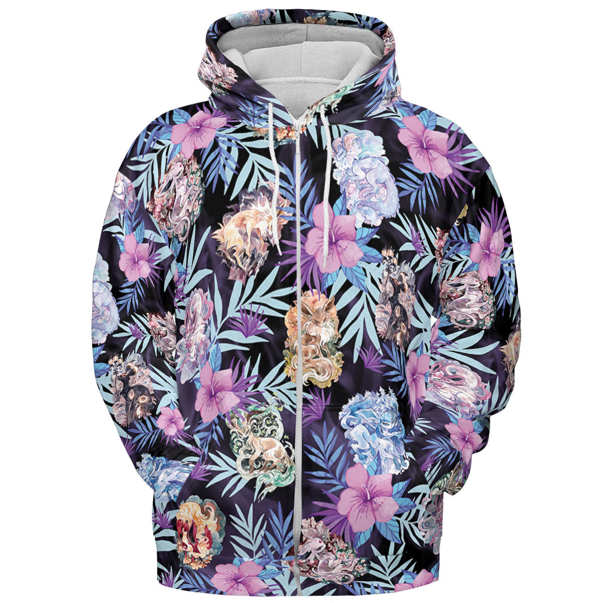 Eevee Evolutions Fancy Style All-over Print Hoodie