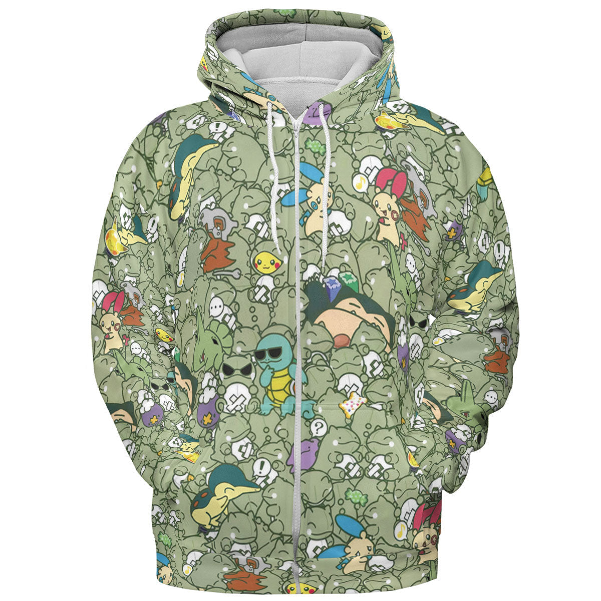 Epic Pokemon Pattern All-over Print Hoodie