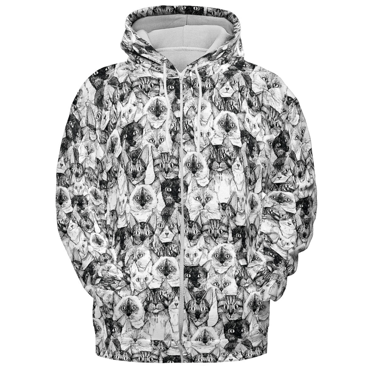Just Cats All-over Print Hoodie