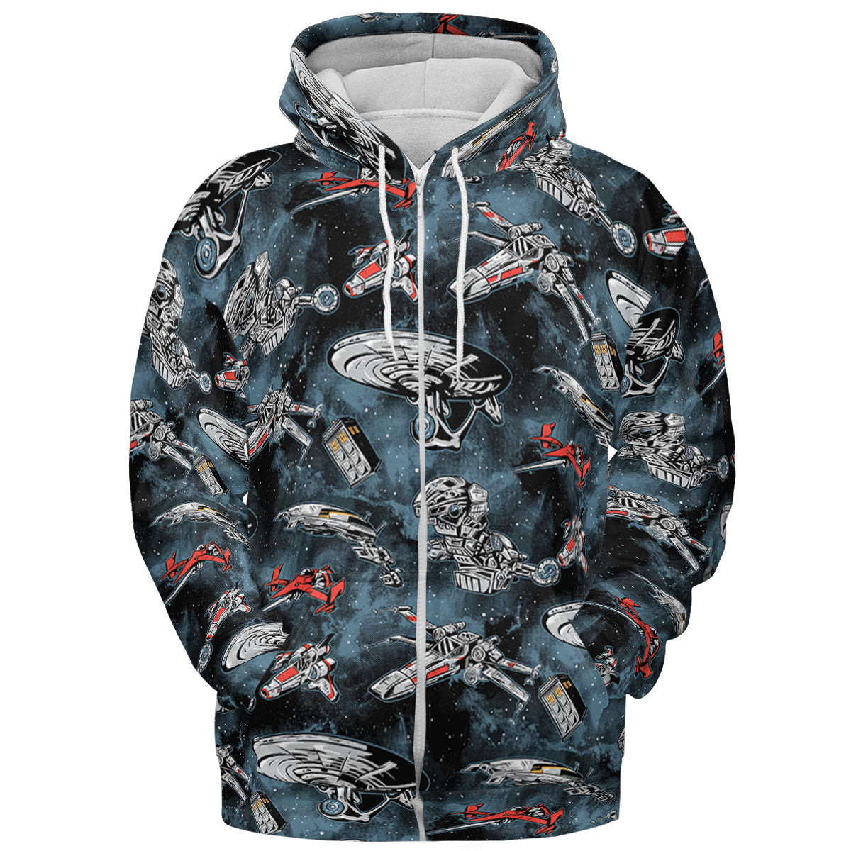 Ultimate Space Fleet All-over Print Hoodie