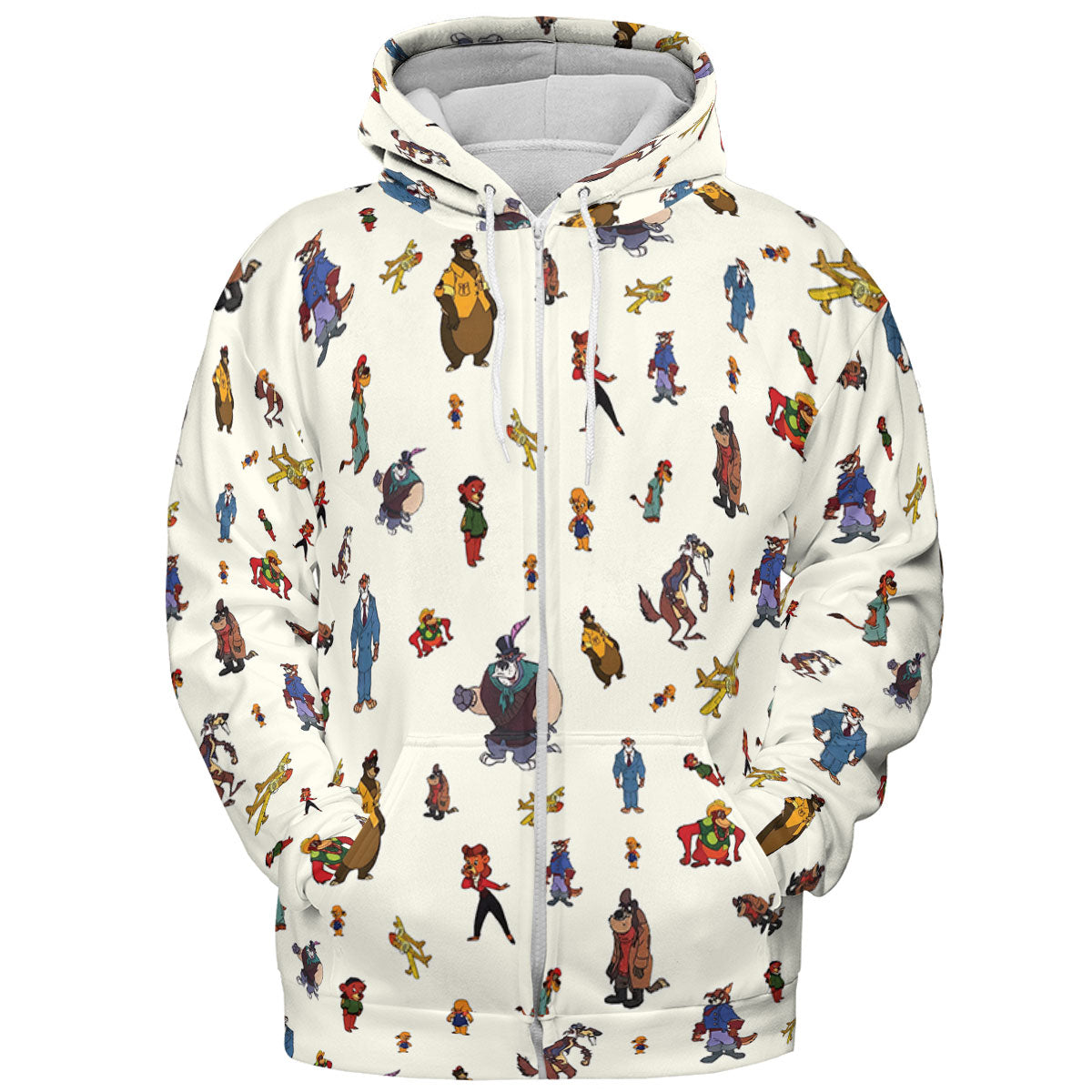 Talespin Characters All-over Print Hoodie
