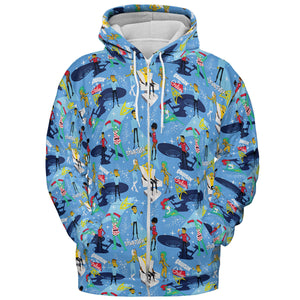 Cruisin' The Galaxy Star Trek All-over Print Hoodie