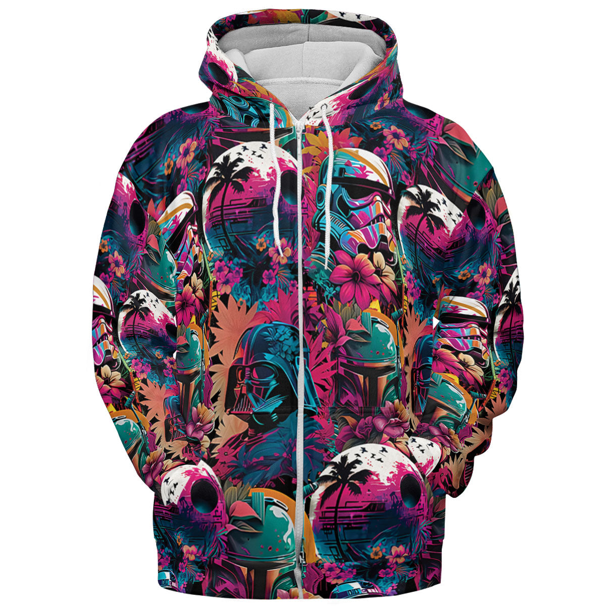 Star Wars Synthwave All-over Print Hoodie