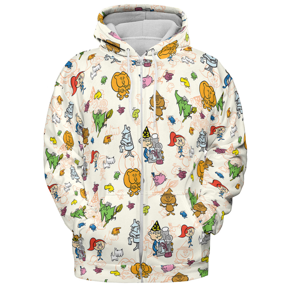 Chibi Tales Of The Wizard Of Oz All-over Print Hoodie