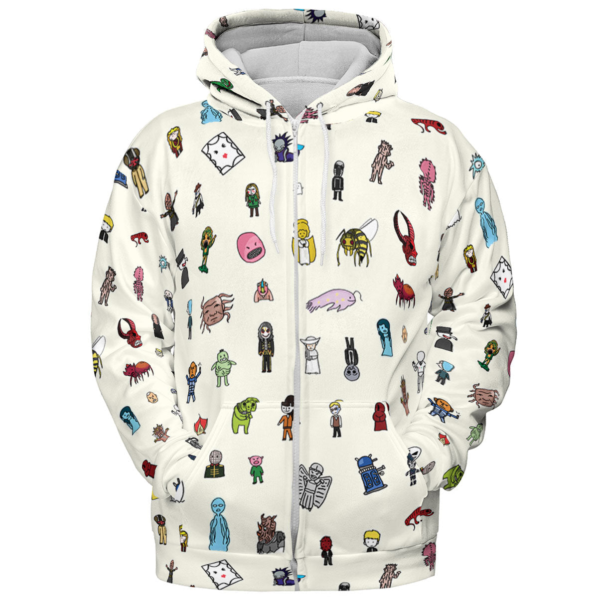 Doctor Who Universe All-over Print Hoodie