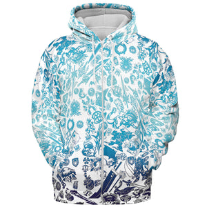 Blue Moggle Final Fantasy All-over Print Hoodie
