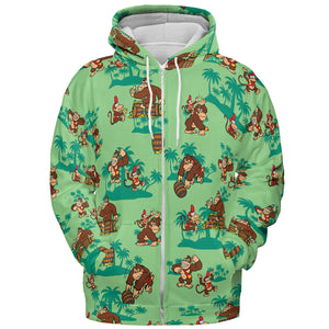 Donkey Kong & Diddy Kong All-over Print Hoodie