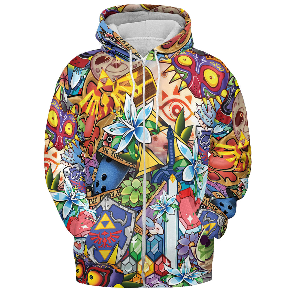 A Majora's Mask The Legend of Zelda All-over Print Hoodie