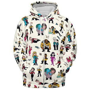 Star Trek TNG Tribute All-over Print Hoodie