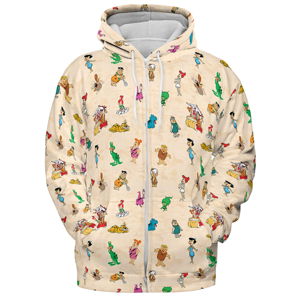 Bedrock The Flintstones All-over Print Hoodie