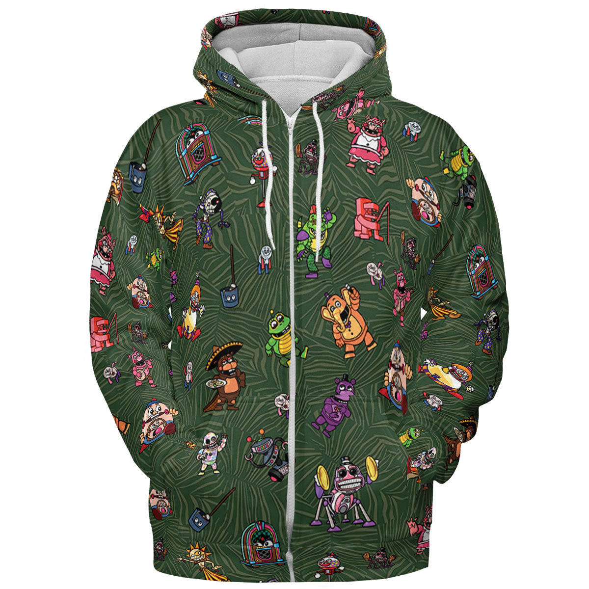 Five Nights at Freddy's Characters All-over Print Hoodie