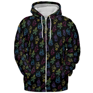 From Chocobos To Cactuars Final Fantasy All-over Print Hoodie