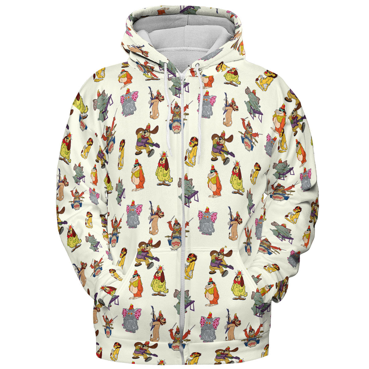 Snorky Fleegle Drooper Bingo The Banana Splits All-over Print Hoodie