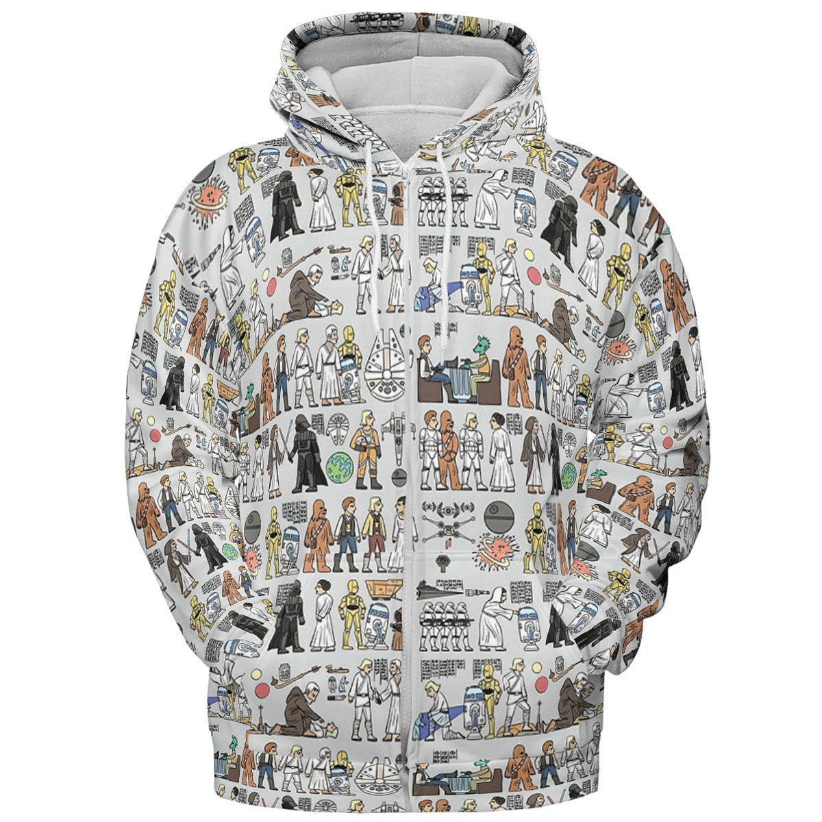 Egyptian Galaxy Wars All-over Print Hoodie