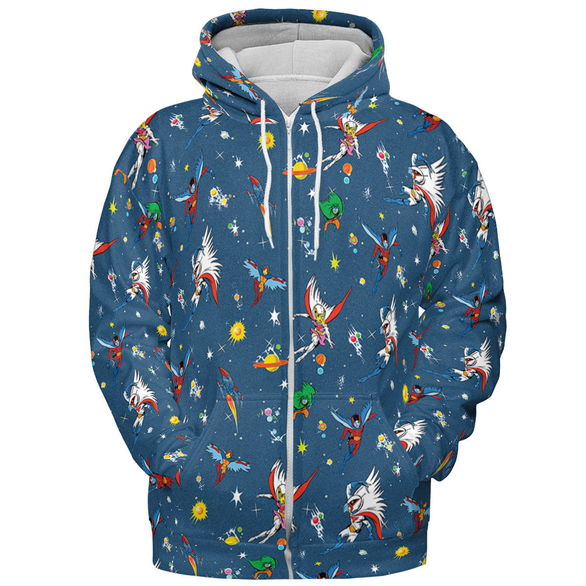 Battle of the Planets All-over Print Hoodie